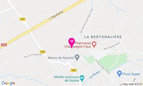 Localisation Dr Sophie Candusso