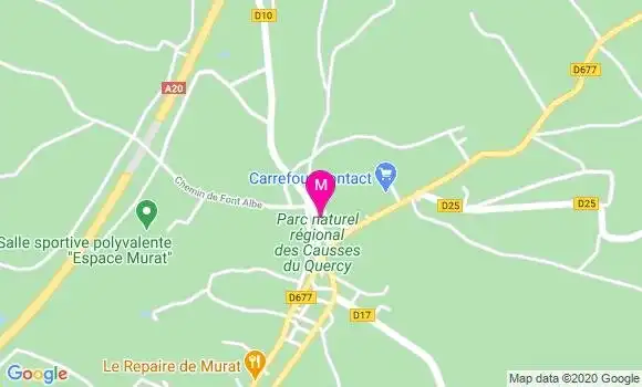 Localisation Dr Aurianne Ravaud