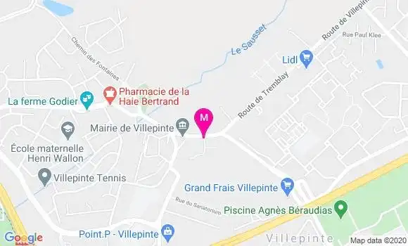 Localisation Dr Julie Chambord