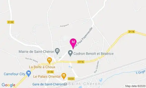 Localisation Dr Jean Eugene Dosseh