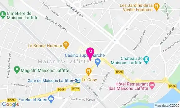 Localisation Dr Penelope Ader