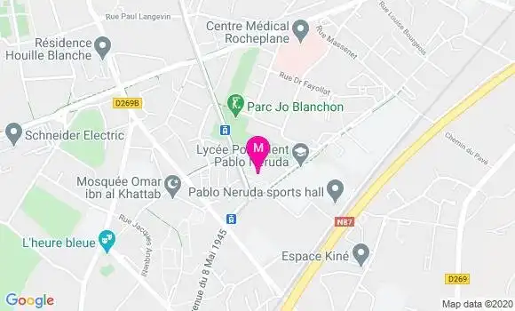 Localisation Dr Benedicte Girard