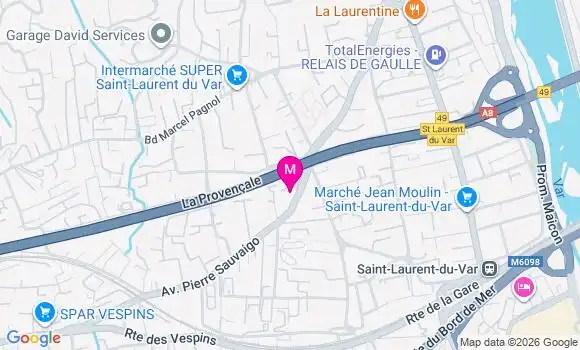 Localisation Dr Marine Salvignol