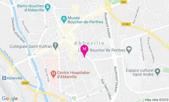 Localisation Dr Juliette Denamps