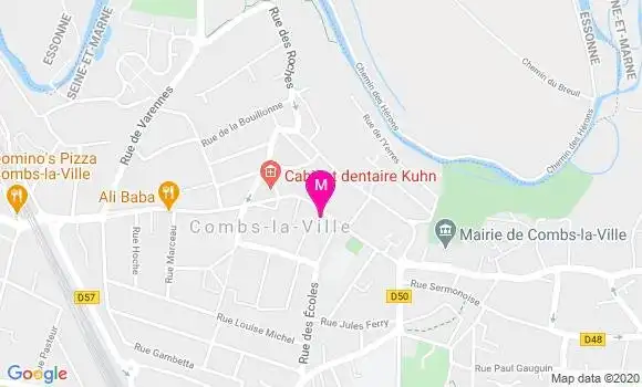 Localisation Dr Rodolphe Poidatz