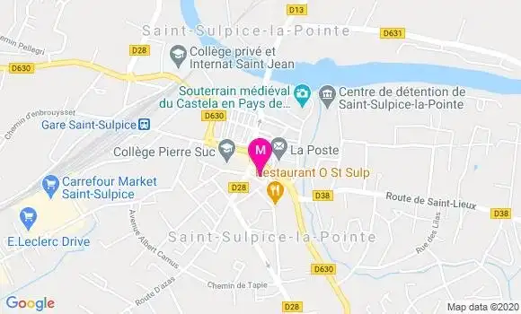 Localisation Dr Eugenie Dadena
