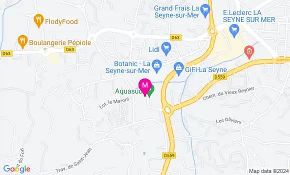 Localisation Dr Pierre Tolou