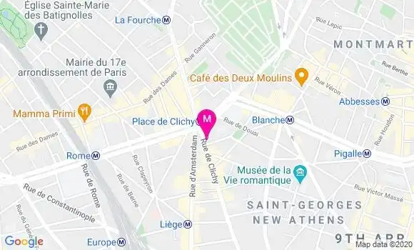 Localisation Dr Celine Dagrenat