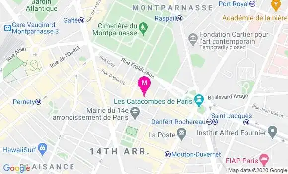 Localisation Dr Jean Michel Marchadier