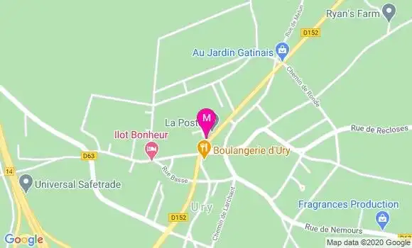 Localisation Dr Katrine Bastiani