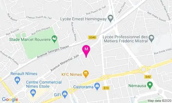 Localisation Dr Patrice Gardes