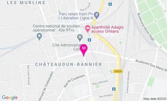 Localisation Dr Robert Lebas