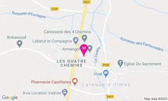 Localisation Dr Thierry Barbier