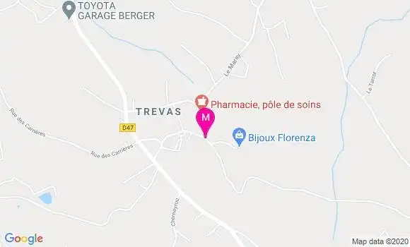 Localisation Dr Alexis Roullaud