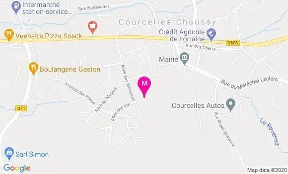 Localisation Dr Emilie Weisse