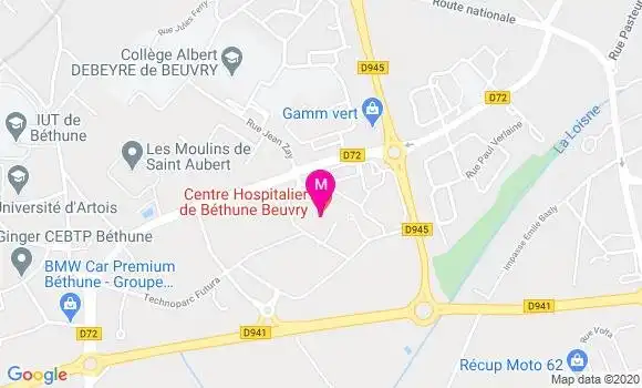 Localisation Dr Juliette Slambrouck