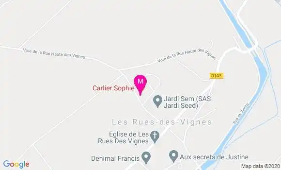 Localisation Dr Elise Lebeau