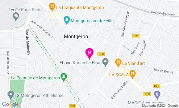 Localisation Dr Laura Lesourd