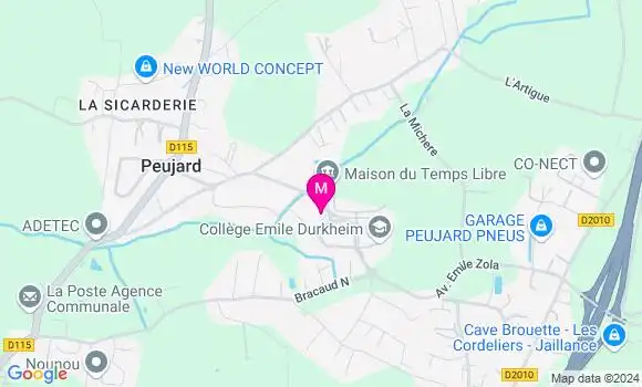 Localisation Dr Audrey Dobigny