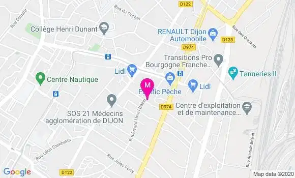 Localisation Dr Catherine Sudre Richebourg