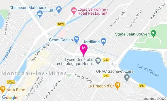 Localisation Dr Sylvain Monnerais