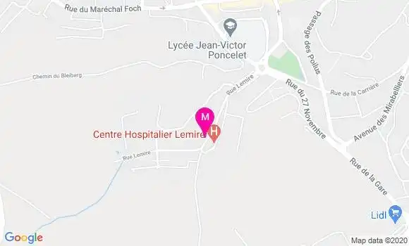 Localisation Dr Laurent Hetzel