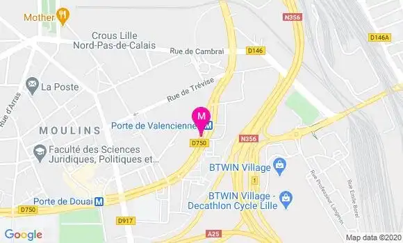 Localisation Dr Claire Cheymol