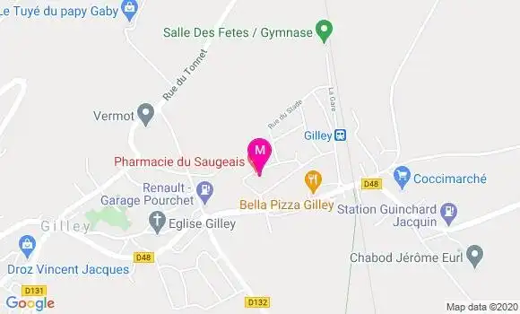 Localisation Dr Floriane Borner Schmitt