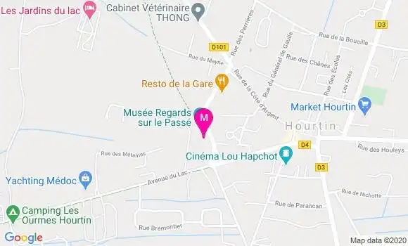 Localisation Dr Frederique Pradet