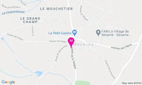 Localisation Dr Joseph De Barbanson