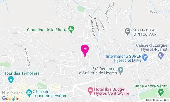 Localisation Dr Claire Menard