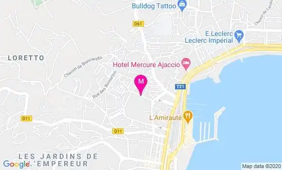 Localisation Dr Marie Fanny Giustiniani