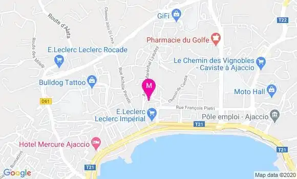 Localisation Dr Jean Paul Carrolaggi