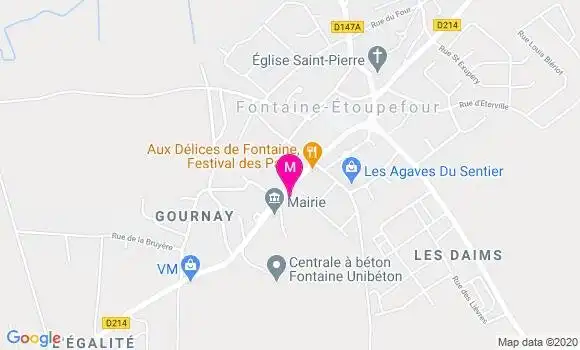 Localisation Dr Eric Desflaches