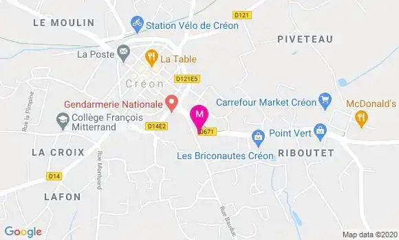 Localisation Dr Anabelle Covi Crochet