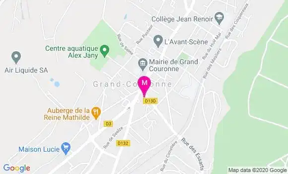 Localisation Dr Emmanuelle Bertille