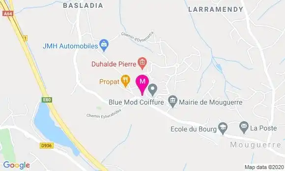 Localisation Dr Claire Subervie