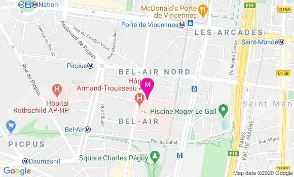 Localisation Dr Loic Brotons