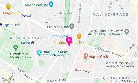 Localisation Dr Sandrine Perol