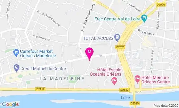 Localisation Dr Sylvie Micholet