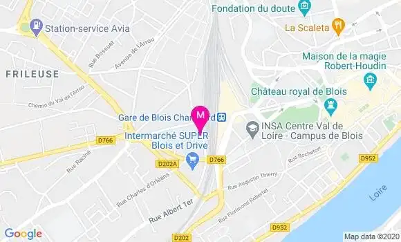 Localisation Dr Christophe Du Fontbare