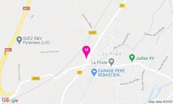 Localisation Dr Sandrine Jullien