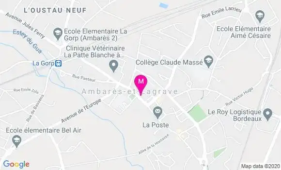 Localisation Dr Denis Testud