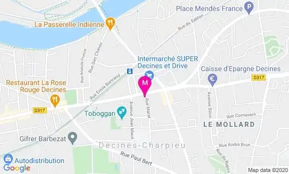 Localisation Dr Movses Nissanian