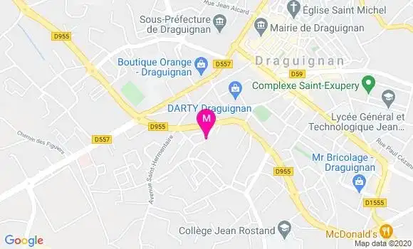 Localisation Dr Herve Caillaud