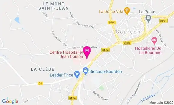 Localisation Dr Franck Vuillermoz