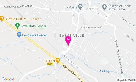 Localisation Dr Christophe Trunet