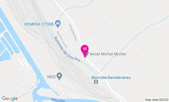 Localisation Dr Alexandre Grosdemange