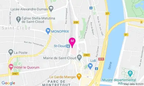 Localisation Dr Delphine Hequet