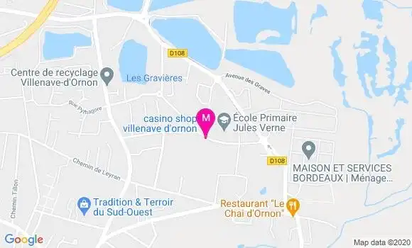 Localisation Dr Audrey Agnes Yolande Cabioch